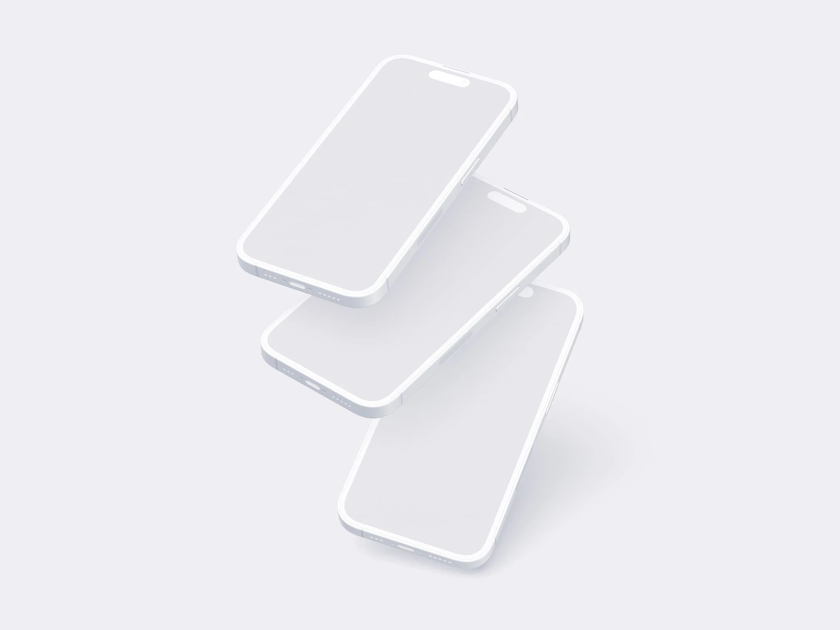 iPhone 14 Pro Clay Mockup, 08 1