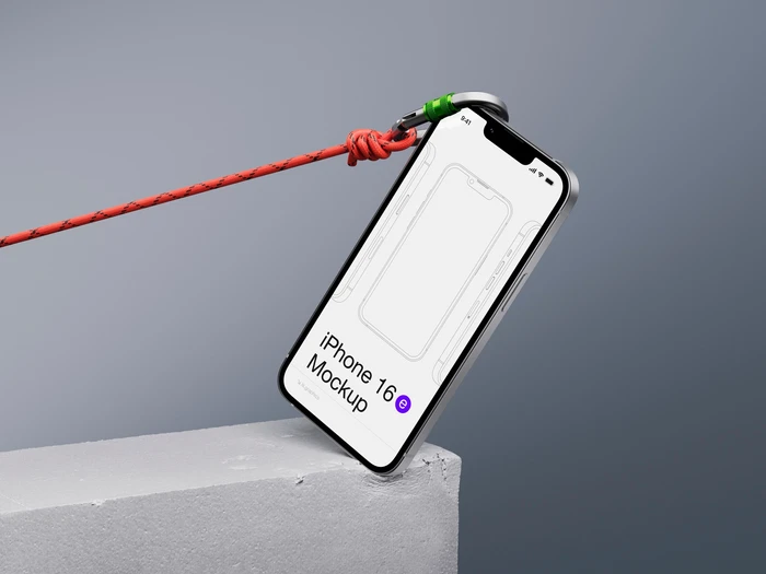 Z-Mockups, iPhone 16e, Scene 16