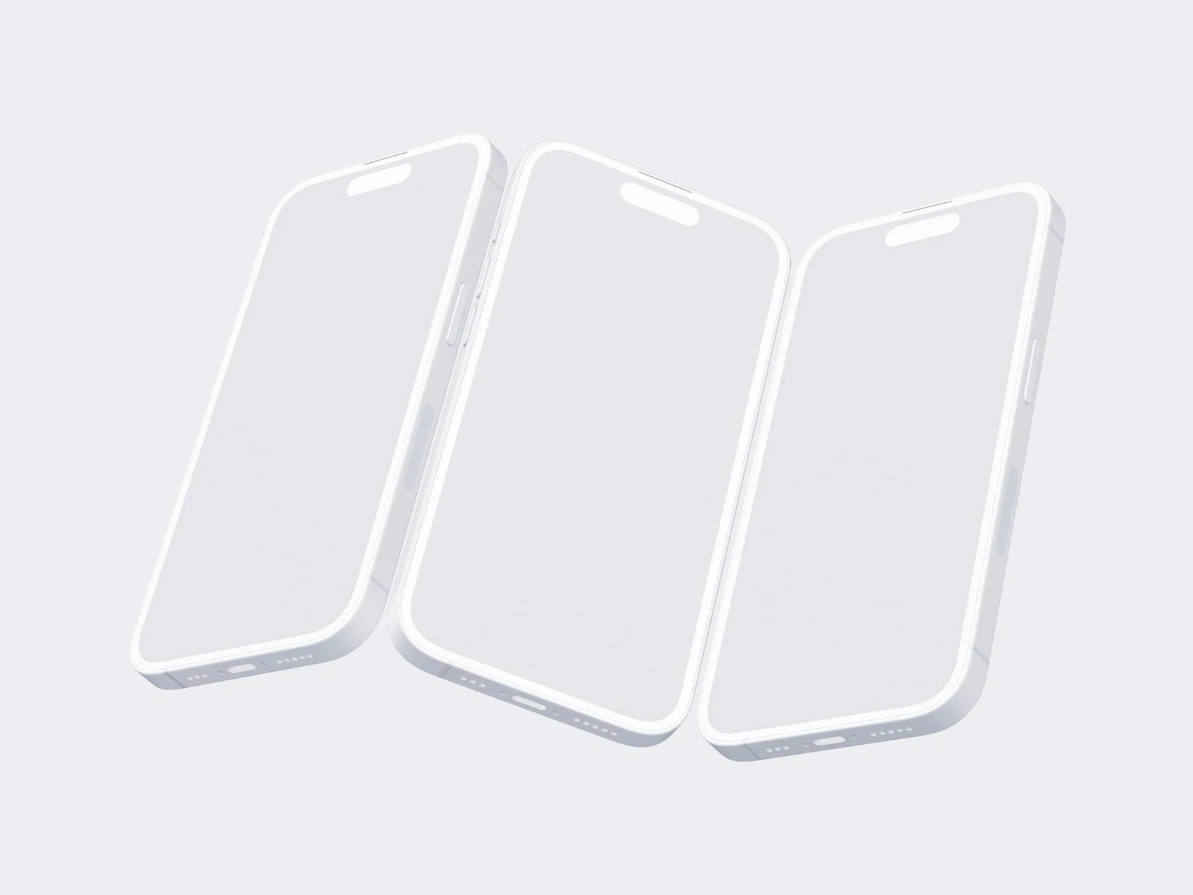 iPhone 14 Pro Clay Mockup, 13 1