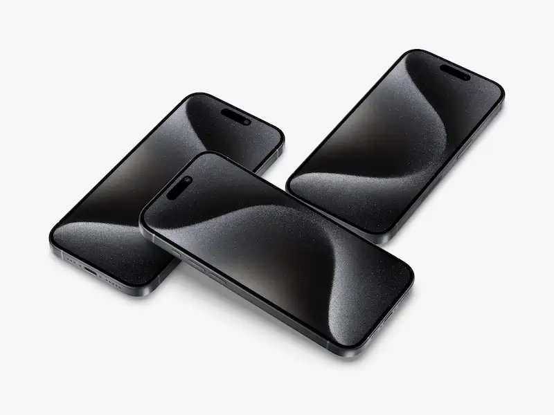 iPhone 15 Pro Mockup, 17