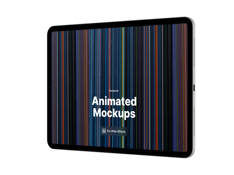 iPad Pro Animated Mockup, 04