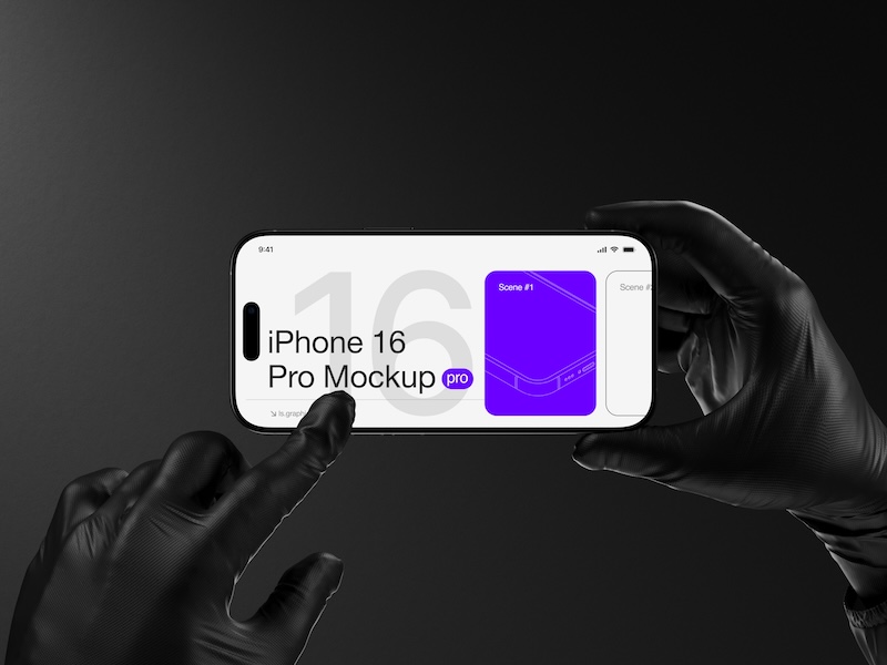 T-Mockups: iPhone 16 Pro Mockups, 13