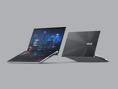 Asus ZenBook Pro Duo Mockups