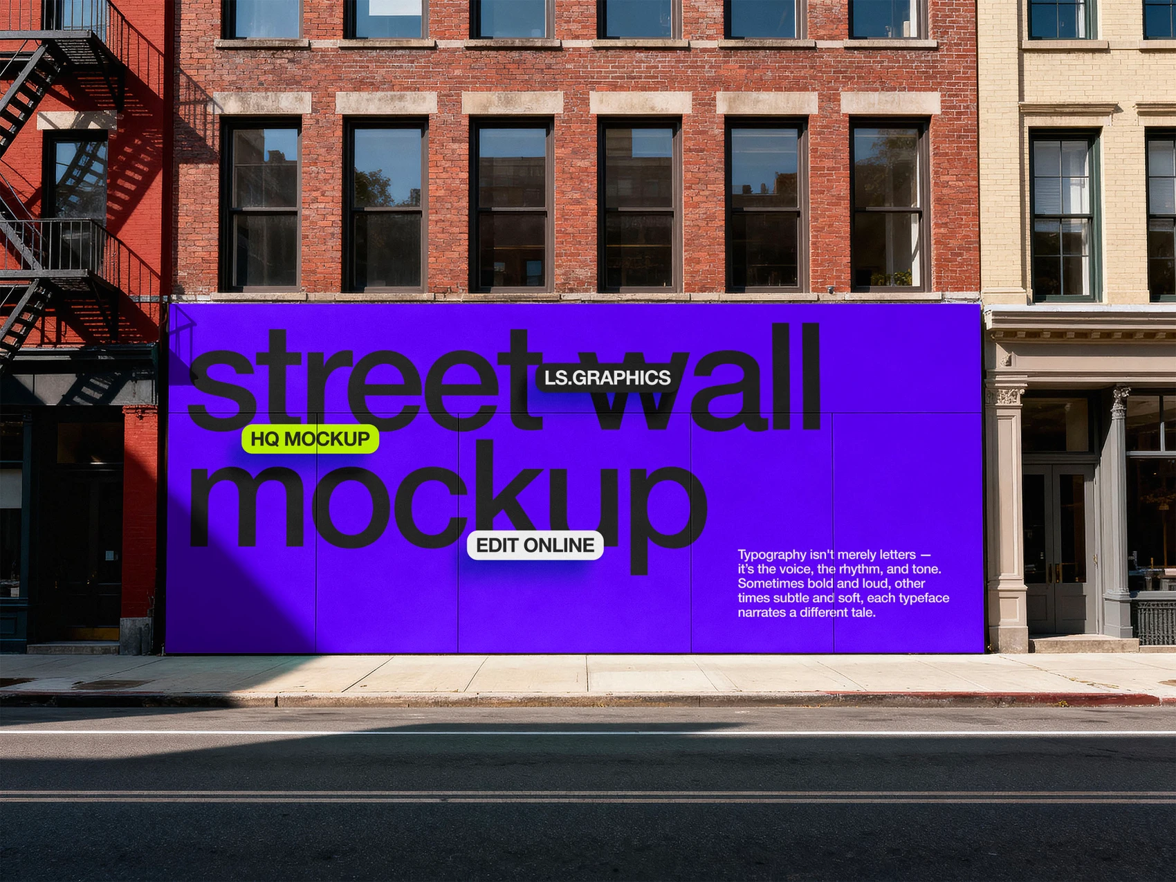 Urban Wall Mockup 1