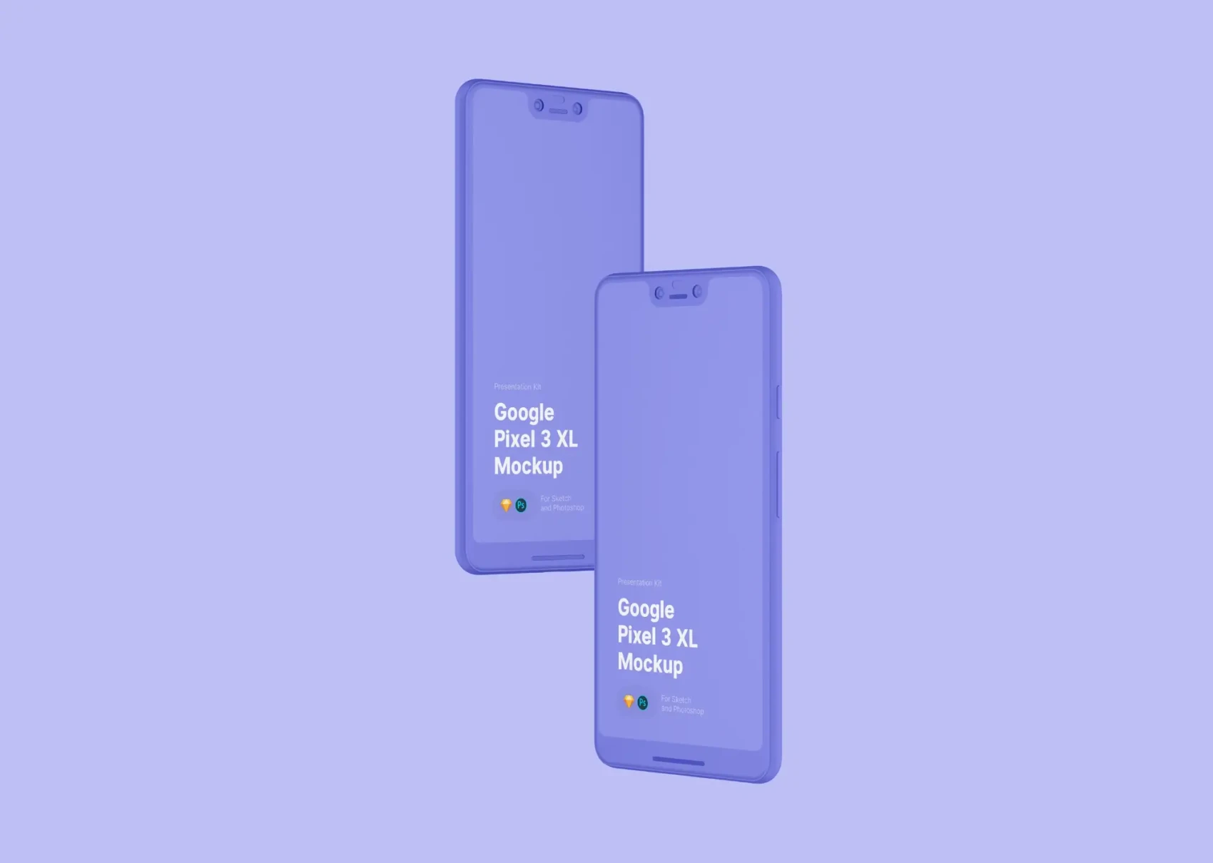 Free Google Pixel 3 XL Mockup 5