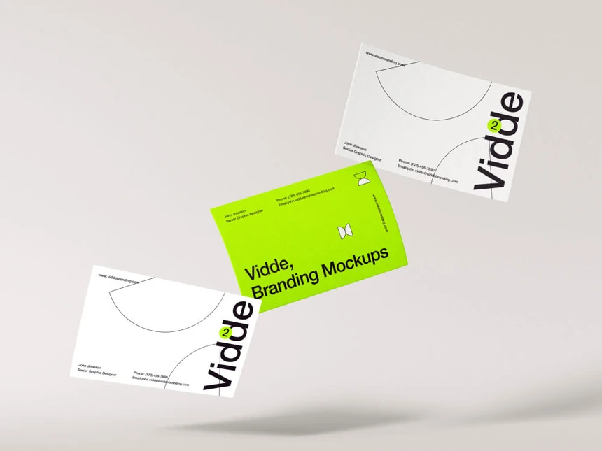 Vidde, Branding Mockups 10