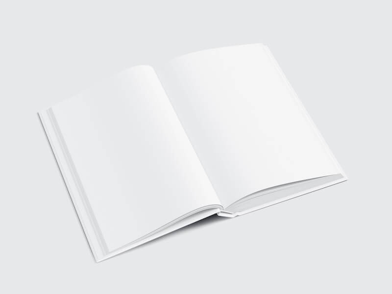 Book Mockup, EU-Angled, 04