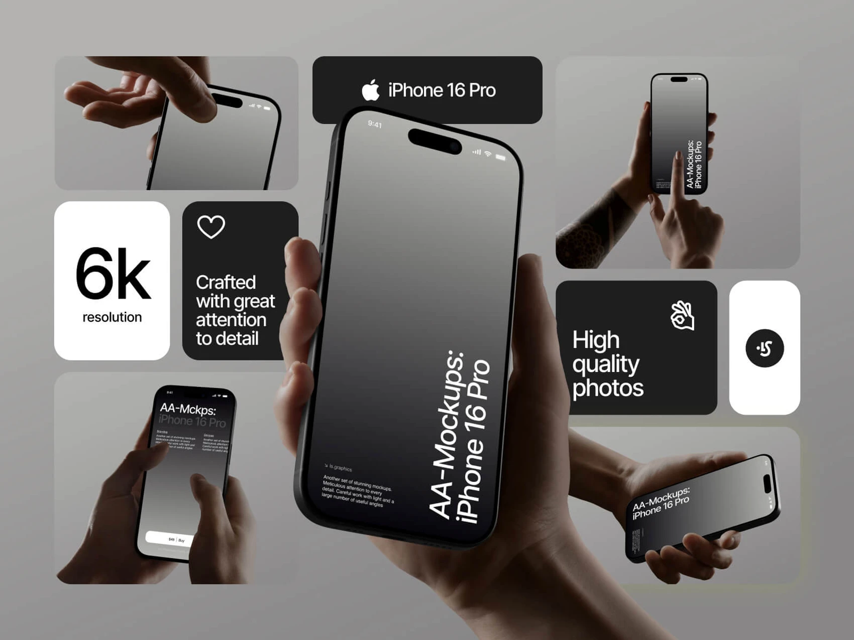 AA-Mockups: iPhone 16 Pro 1