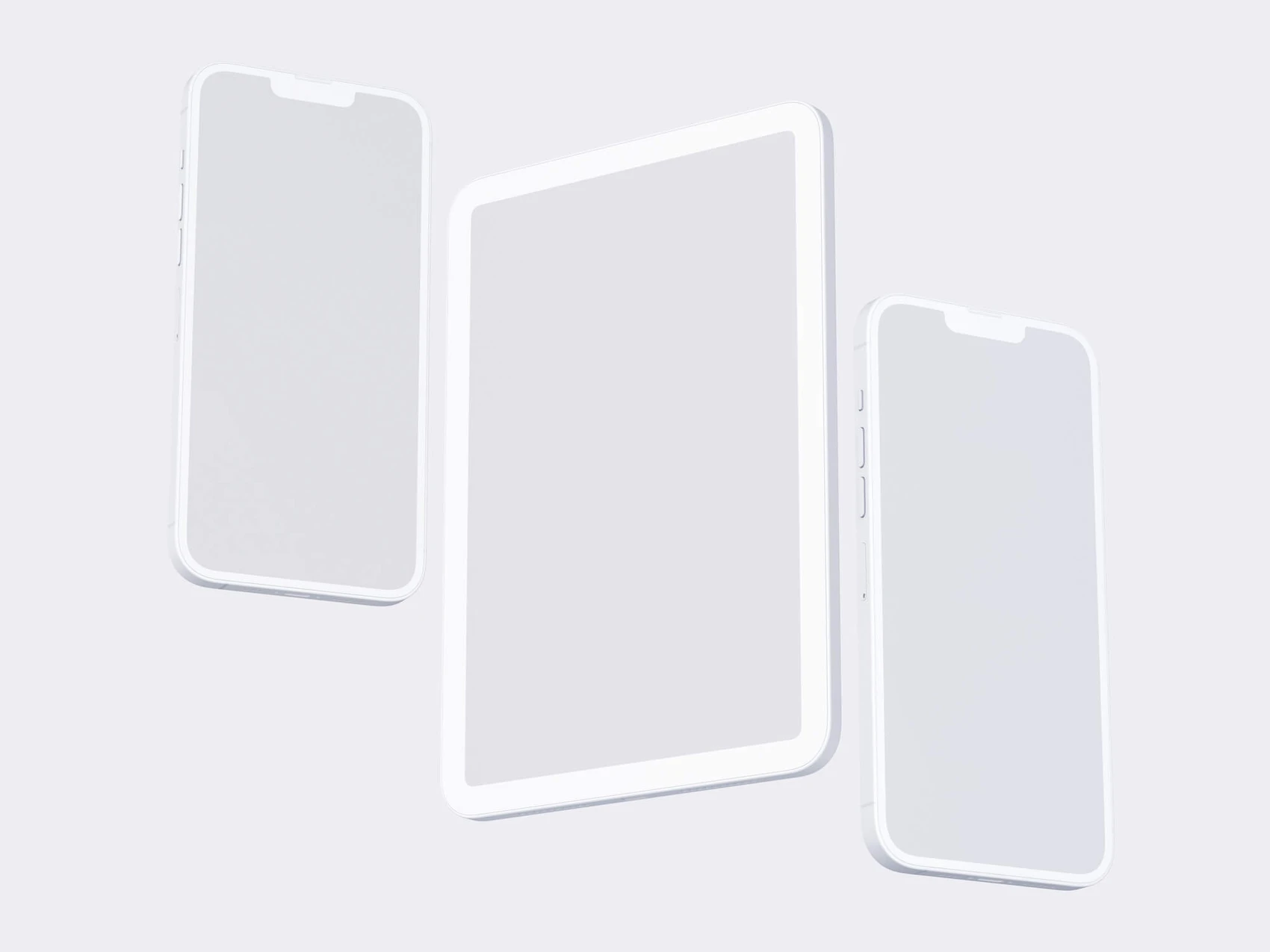 Apple Mockups Bundle, Clay, 16 1