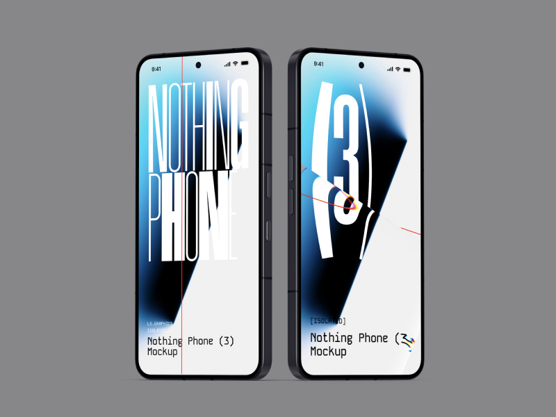 Nothing Phone (3) Mockups