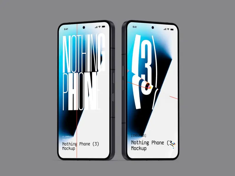 Nothing Phone (3) Mockups