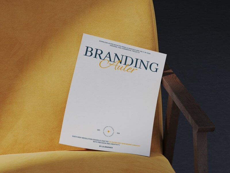 Ateur, Paper Mockup, US, 09