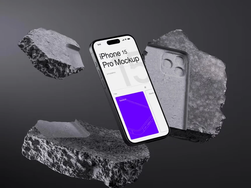 Q-Mockups: Apple Devices 10