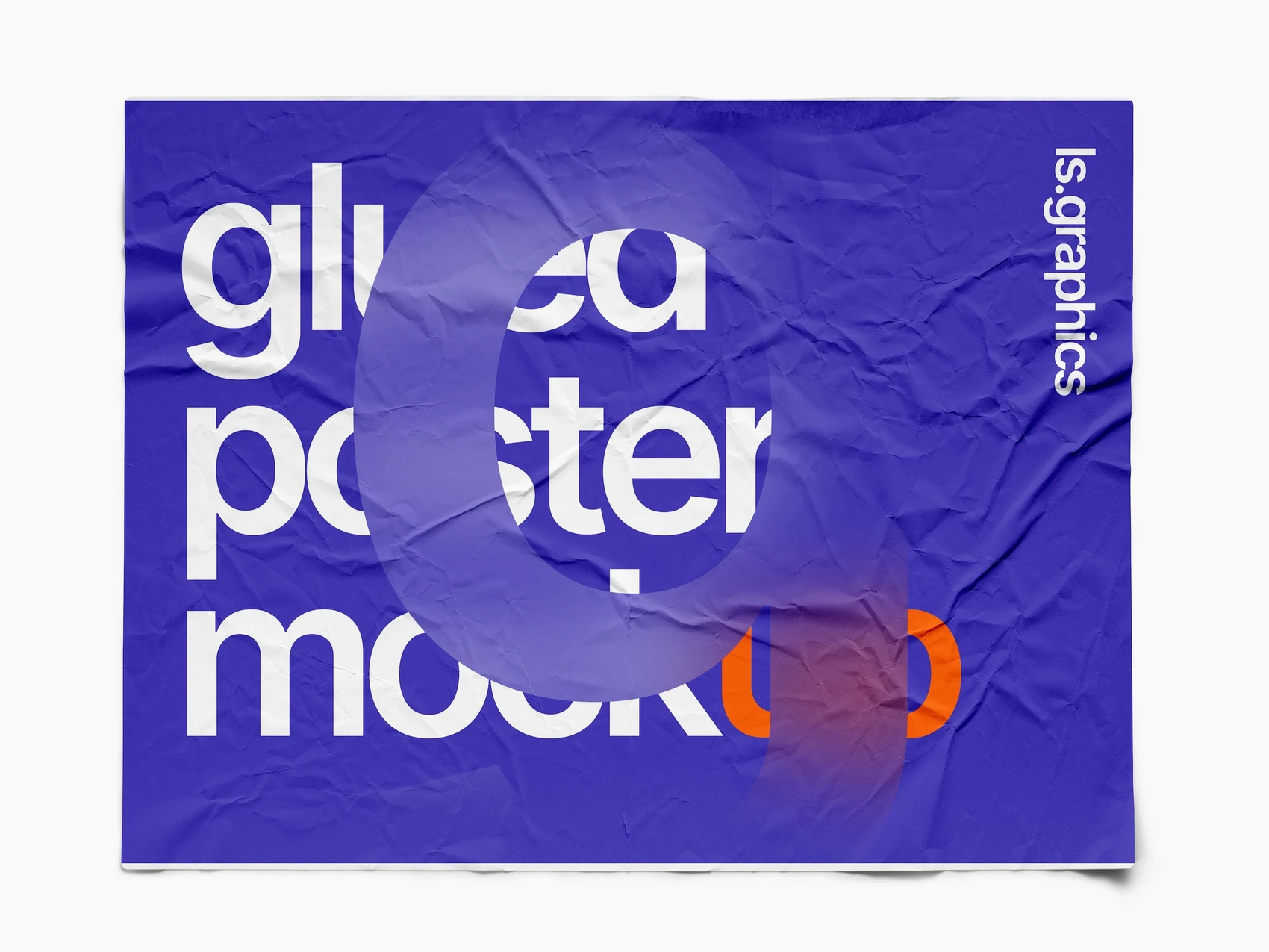 Glued Paper Mockup, US, Simple, 7 1
