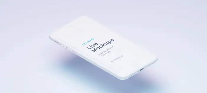 8 White Clay Apple Devices Mockups