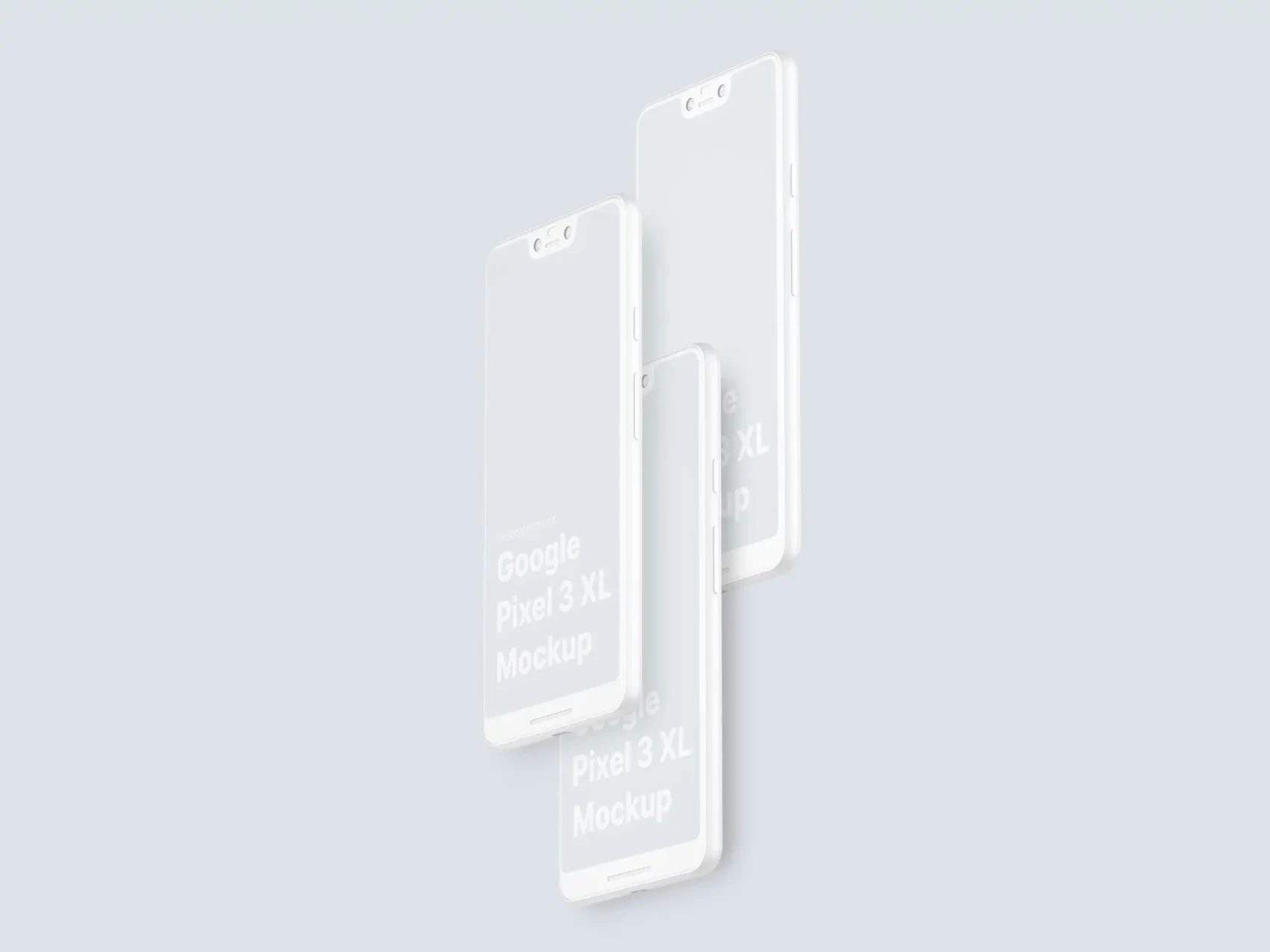 Google Pixel 3, Google Pixel 3 XL Mockups 59