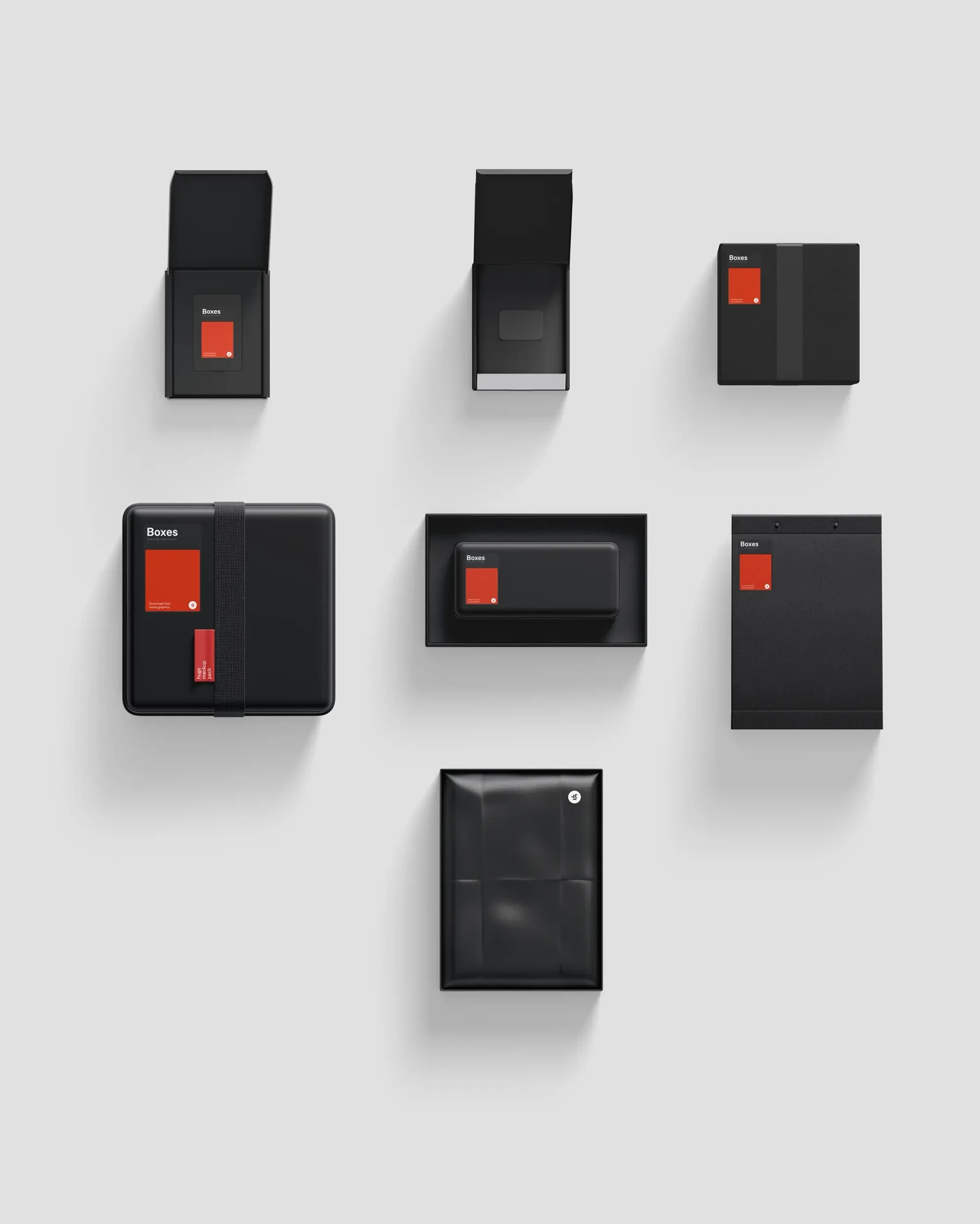 Painted Box Mockups 9