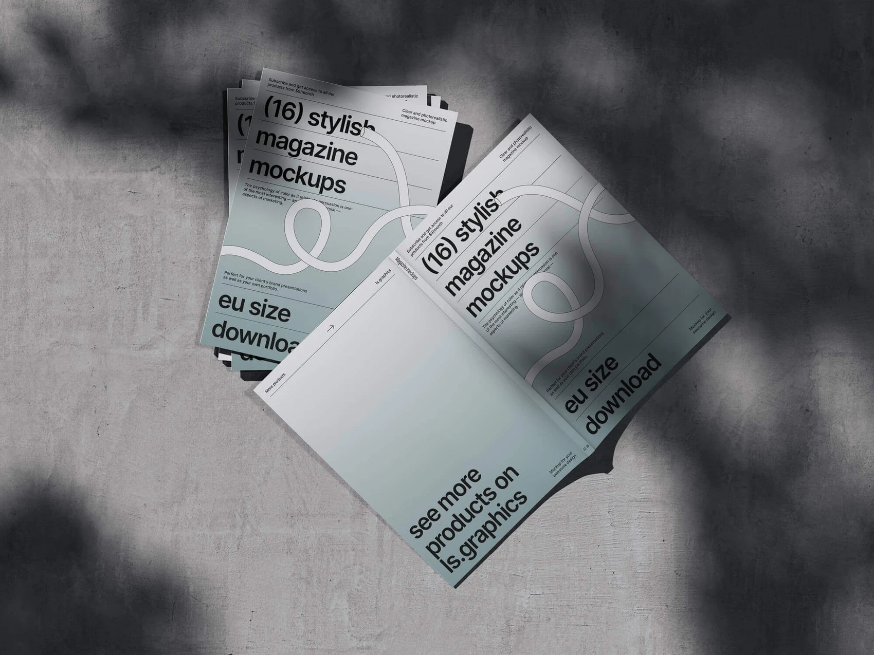 Bode, Magazine Mockups, EU, 07 1