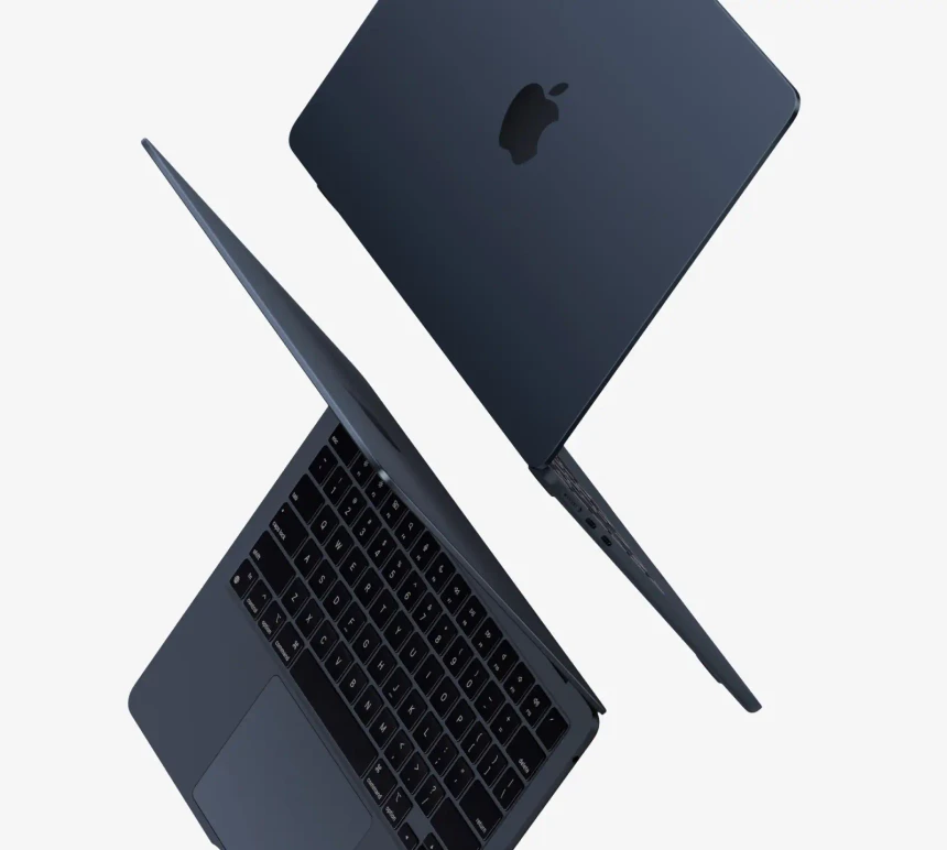 MacBook Air M2 Looped, Animated Mockups 6