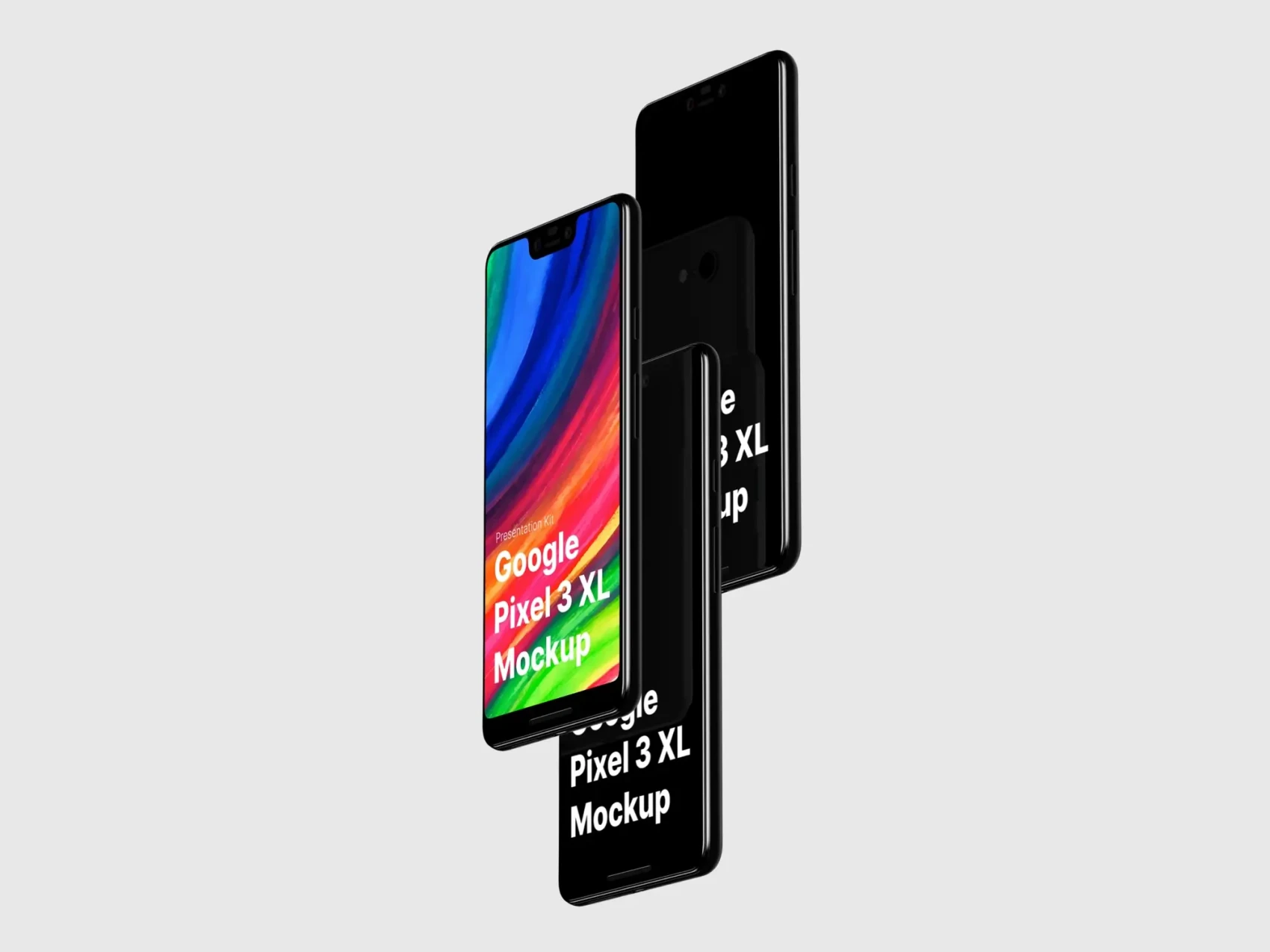 Google Pixel 3, Google Pixel 3 XL Mockups 13
