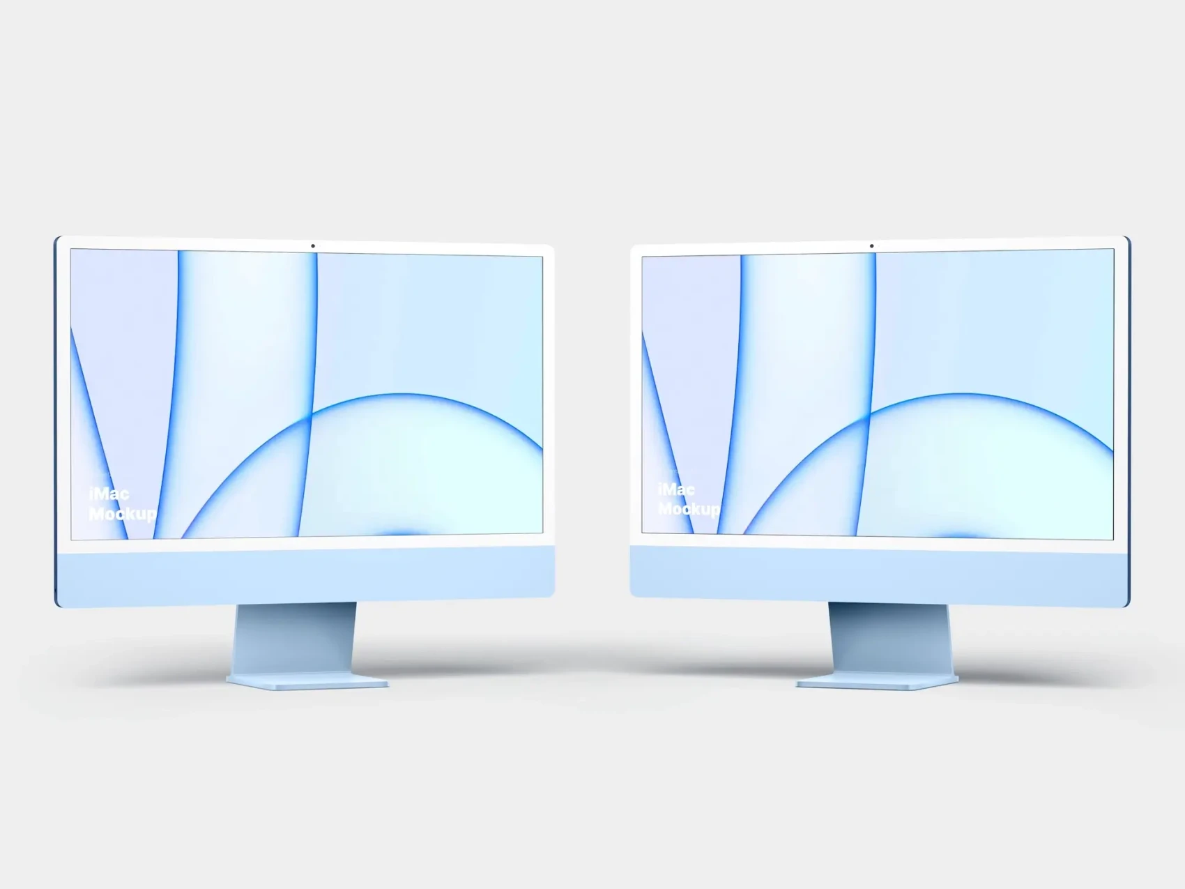 iMac 24-inch Mockups 86