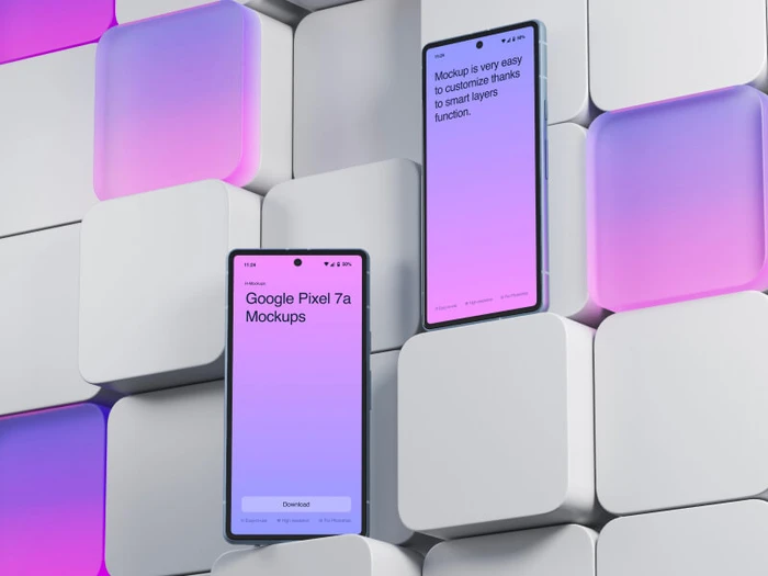H-Mockups: Google Pixel 7a