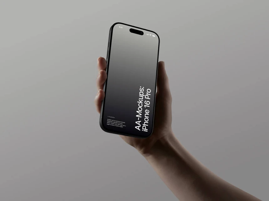AA-Mockups: iPhone 16 Pro 13