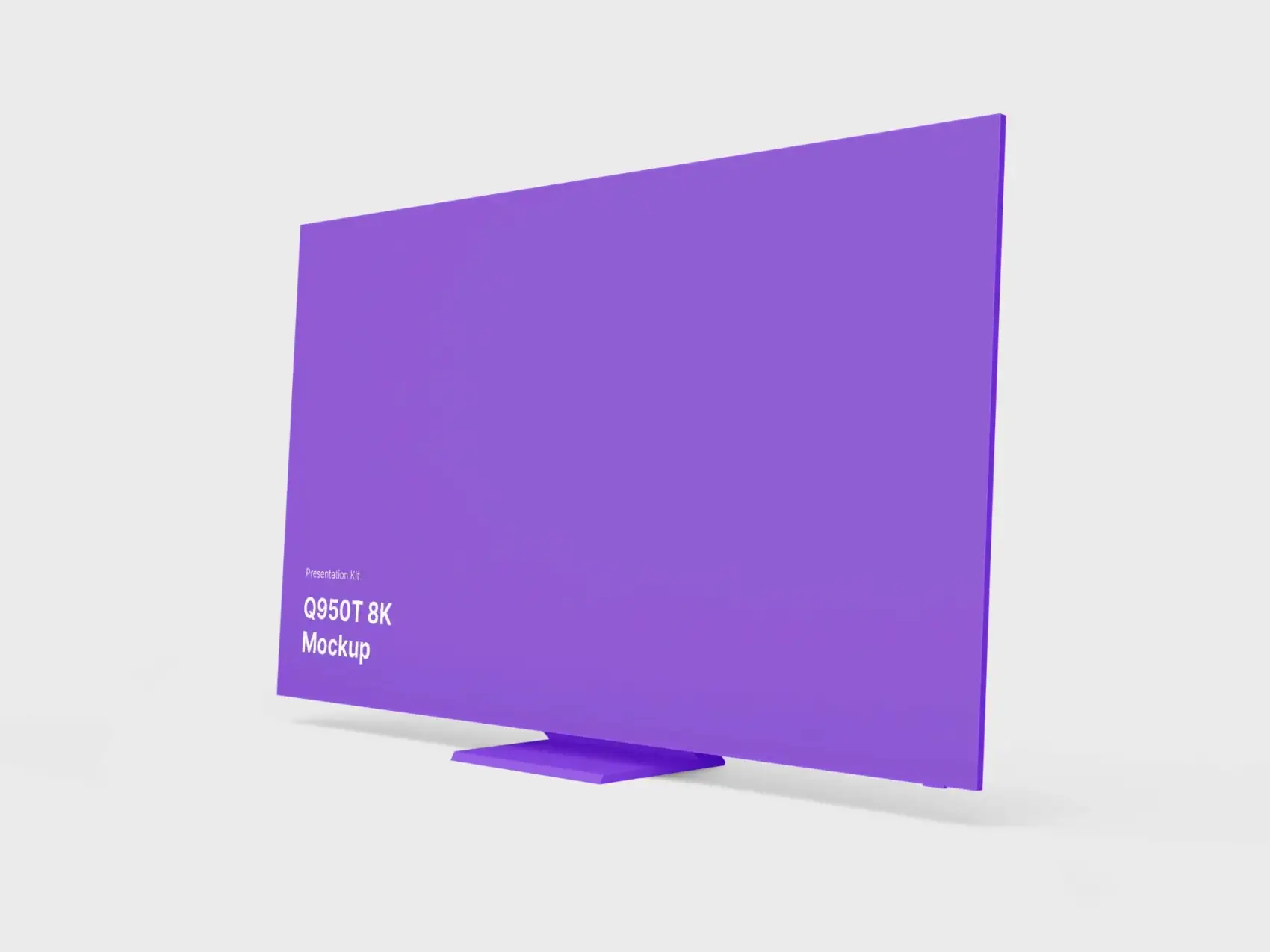 Samsung TV Mockup (Q950T 8K) 39