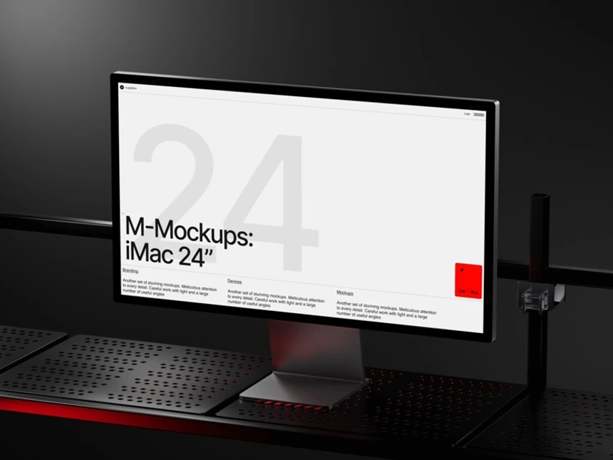 M-Mockups: Apple Devices 12