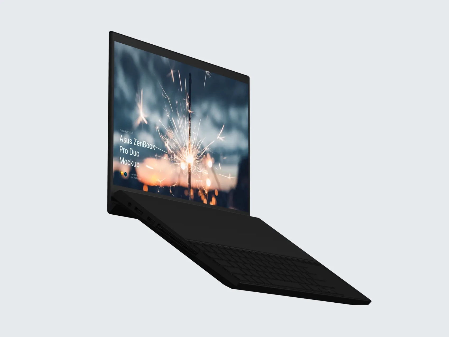Asus ZenBook Pro Duo Mockups 17