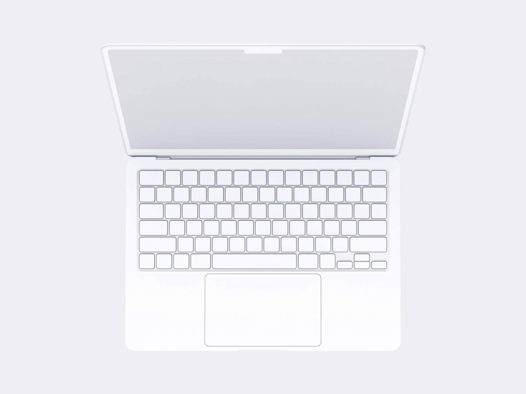 MacBook Air (M2) Clay Mockups, 10 1