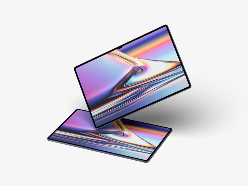 Samsung Galaxy Tab S10 Ultra Mockup, Scene 02