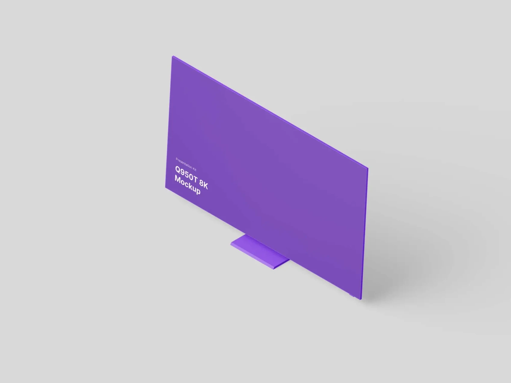 Samsung TV Mockup (Q950T 8K) 47