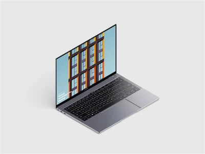 Huawei MateBook X Pro Mockups