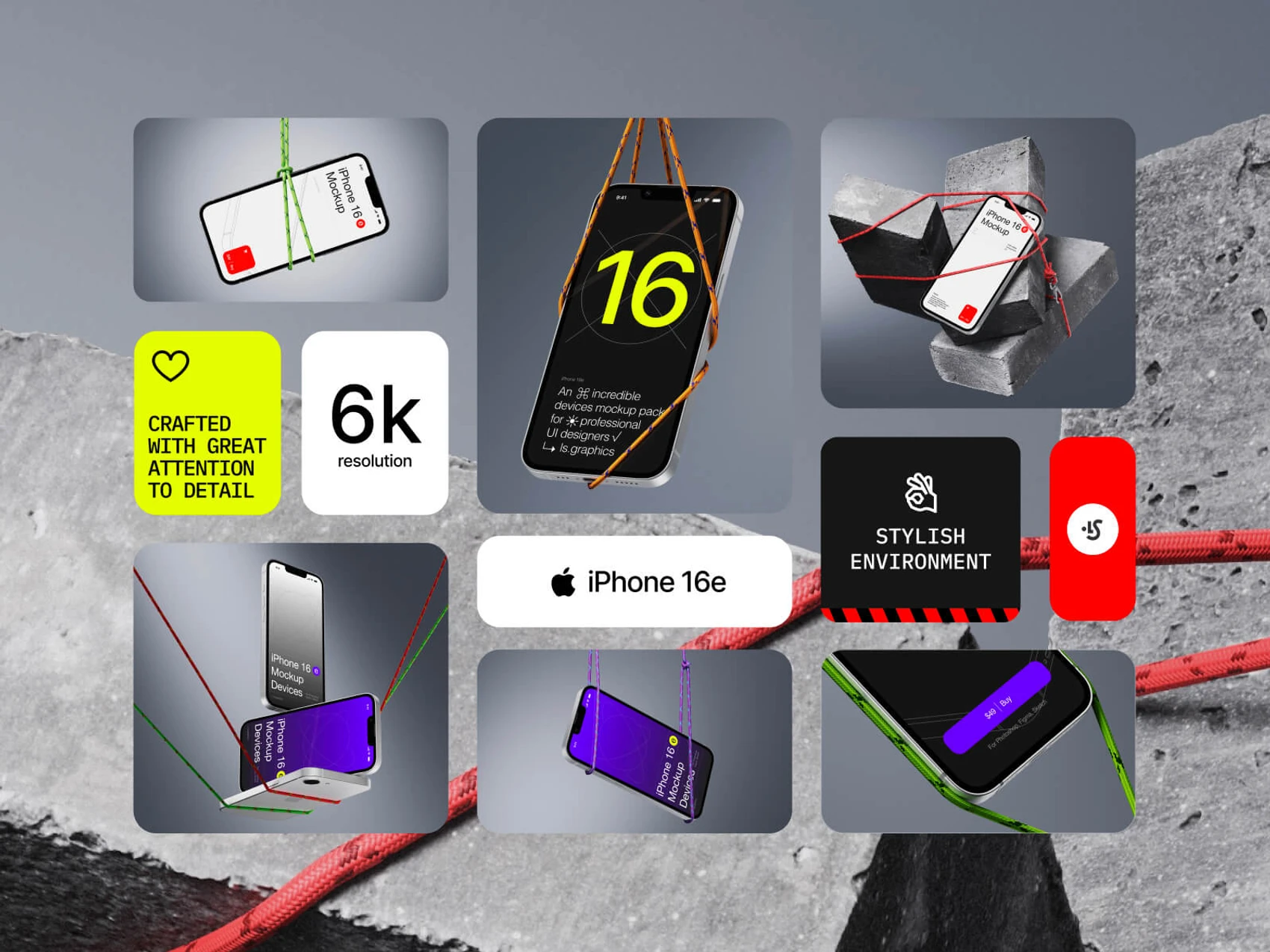 Z-Mockups: iPhone 16e 2