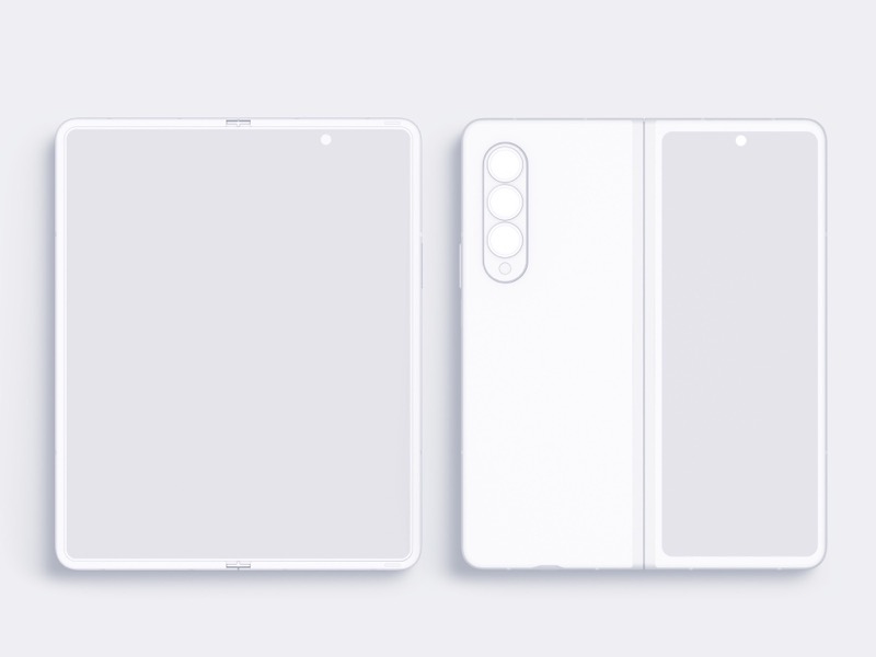 Samsung Galaxy Z Fold3, Clay 08