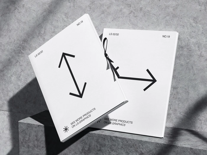 Qubus, Folder Mockups in Minimalistic Enveronment, US, 14