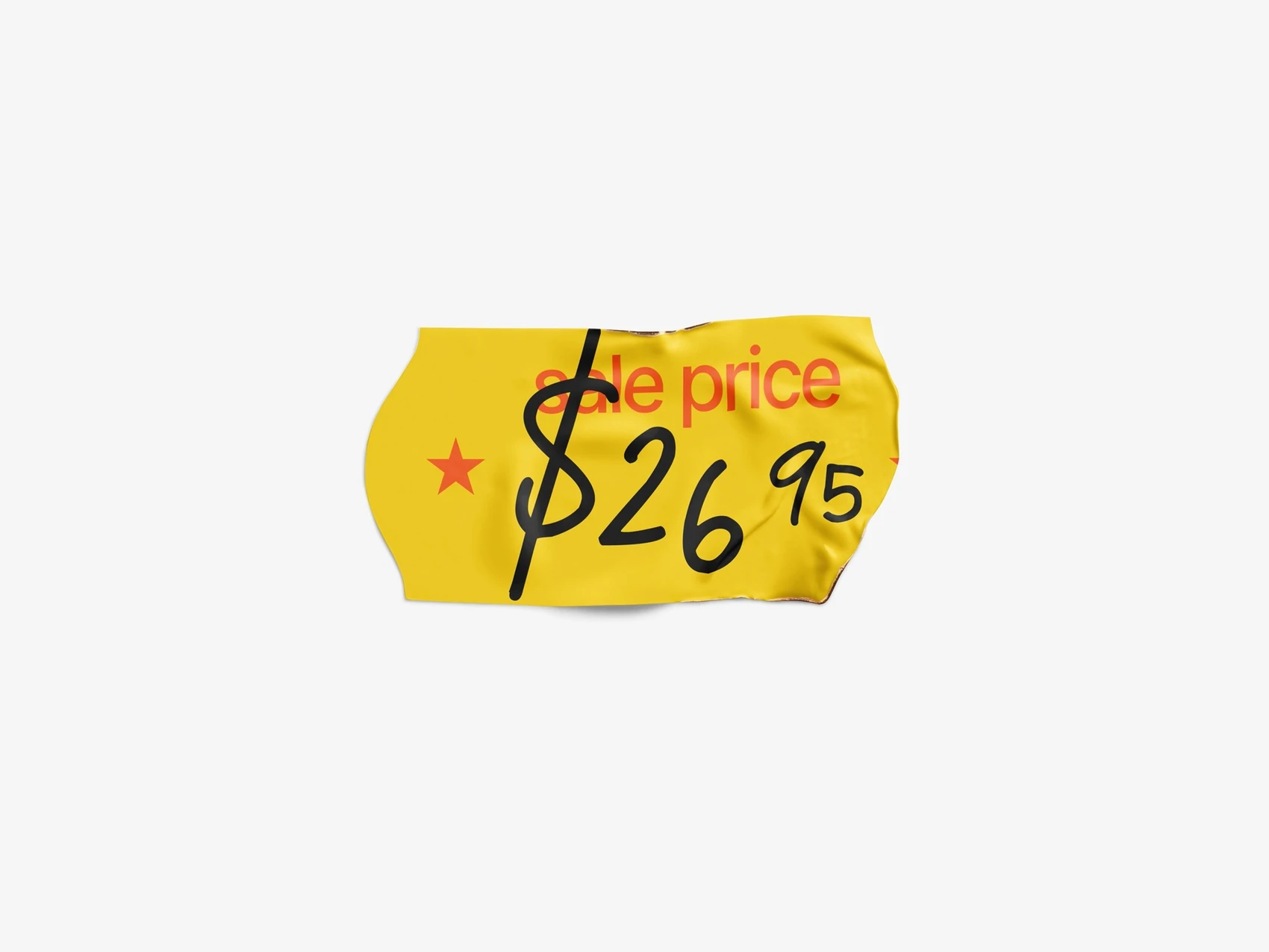 Glossy Sticker Mockup, Scene 41 1