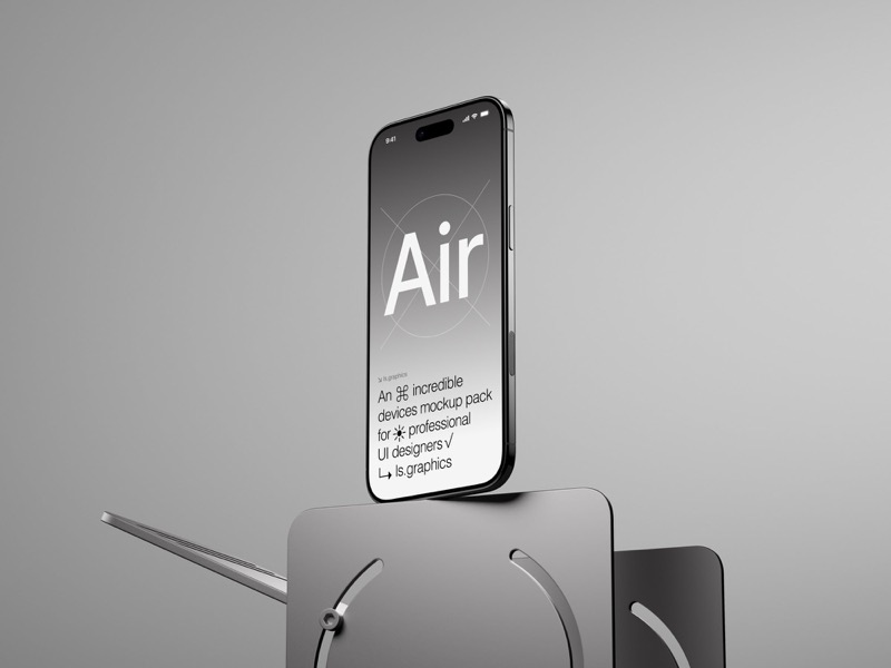 AH Mockup, iPhone Air, Scene 15