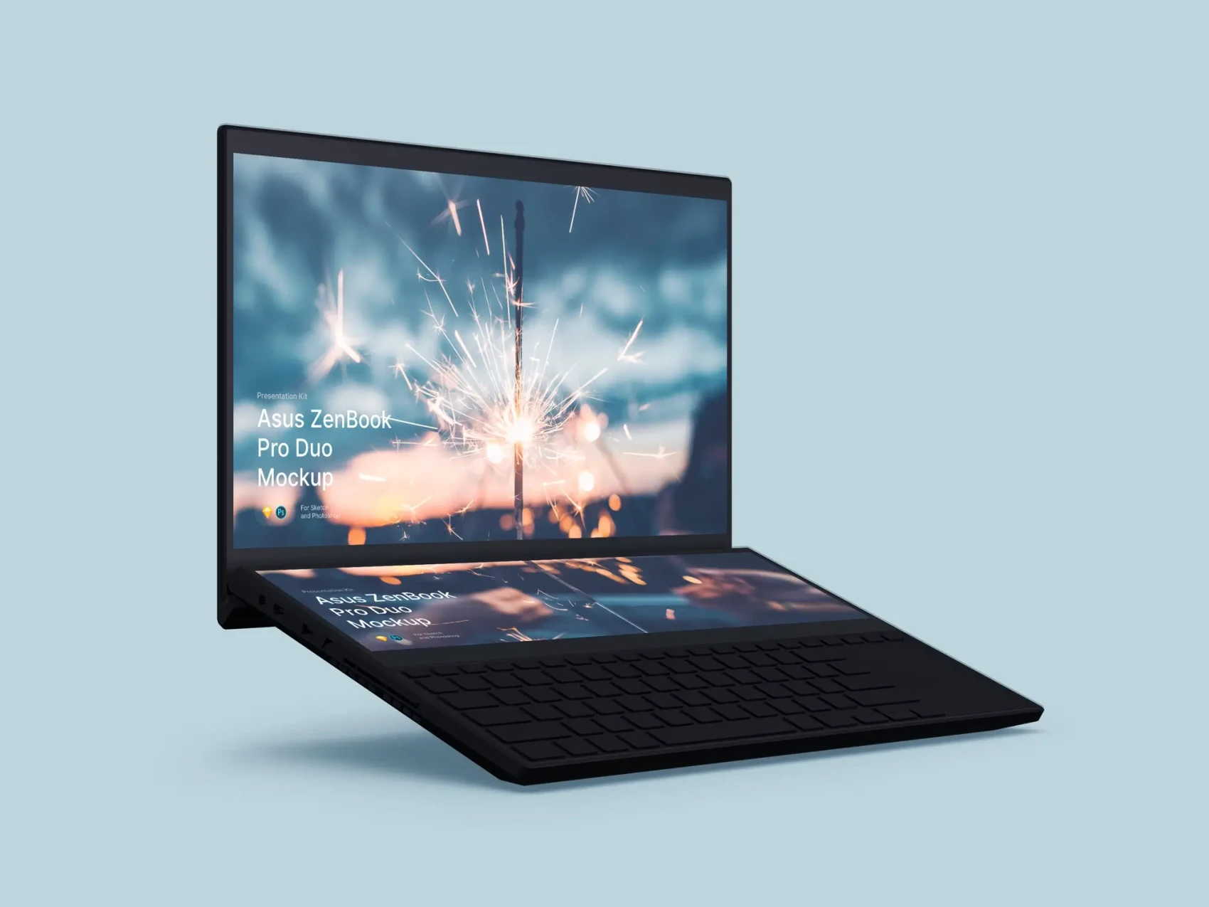 Asus ZenBook Pro Duo Mockups 14