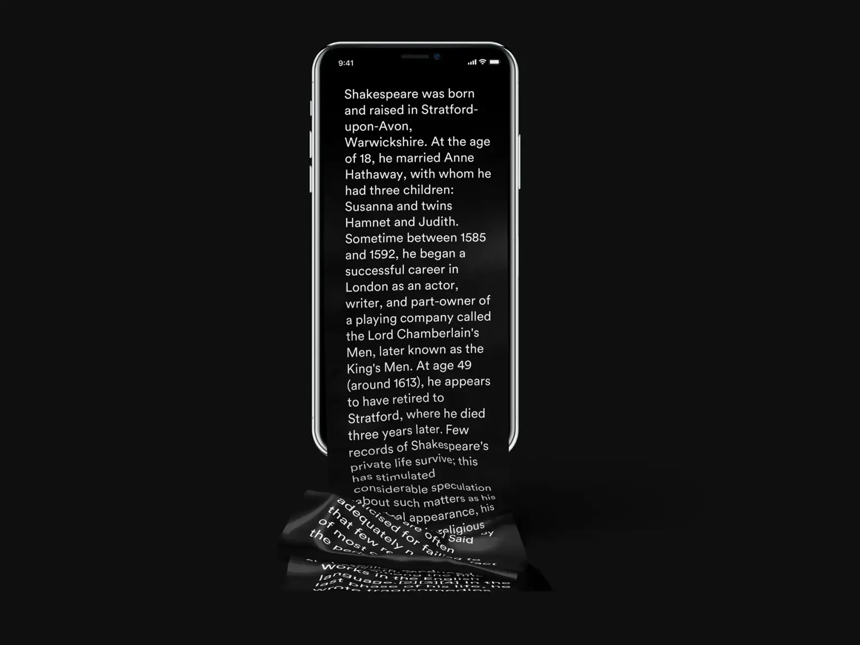 Free Long Scroll iPhone X Mockup 2