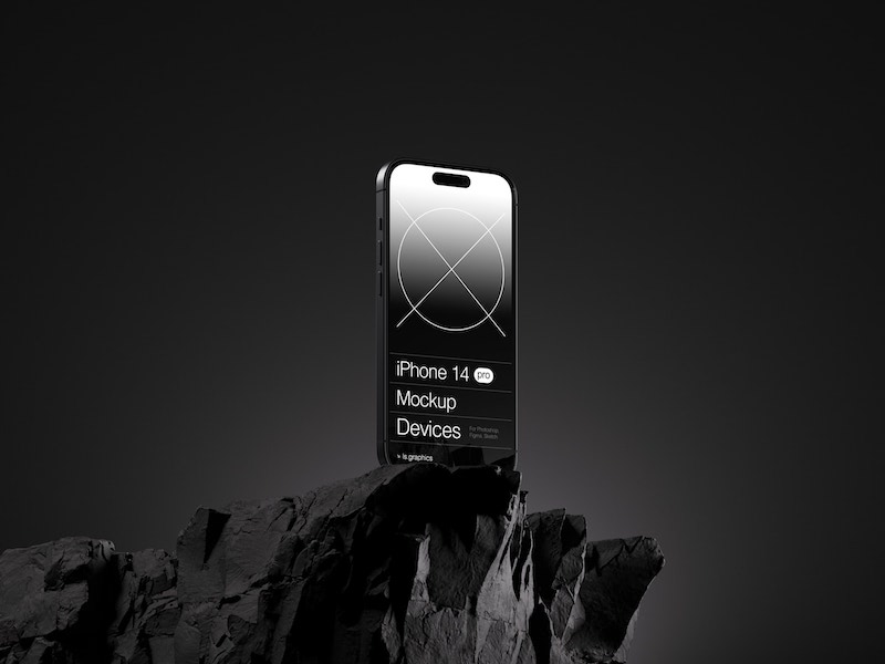 A-Mockups: iPhone 14 Pro, 07