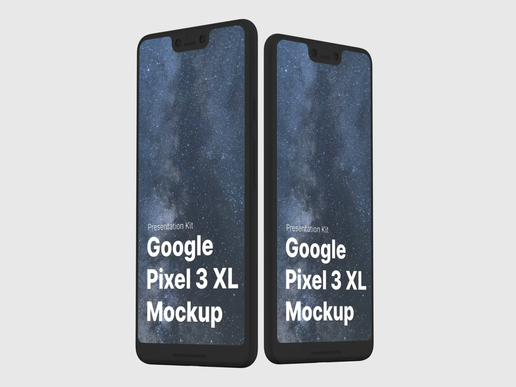 Google Pixel 3, Google Pixel 3 XL Mockups 40