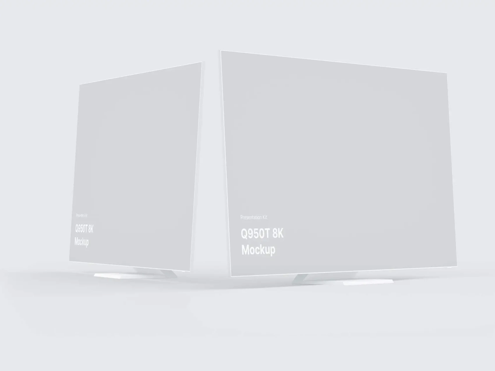 Samsung TV Mockup (Q950T 8K) 32