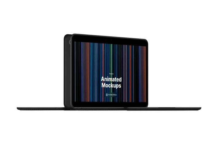 PixelBook Go Looped Animated Mockup, 01