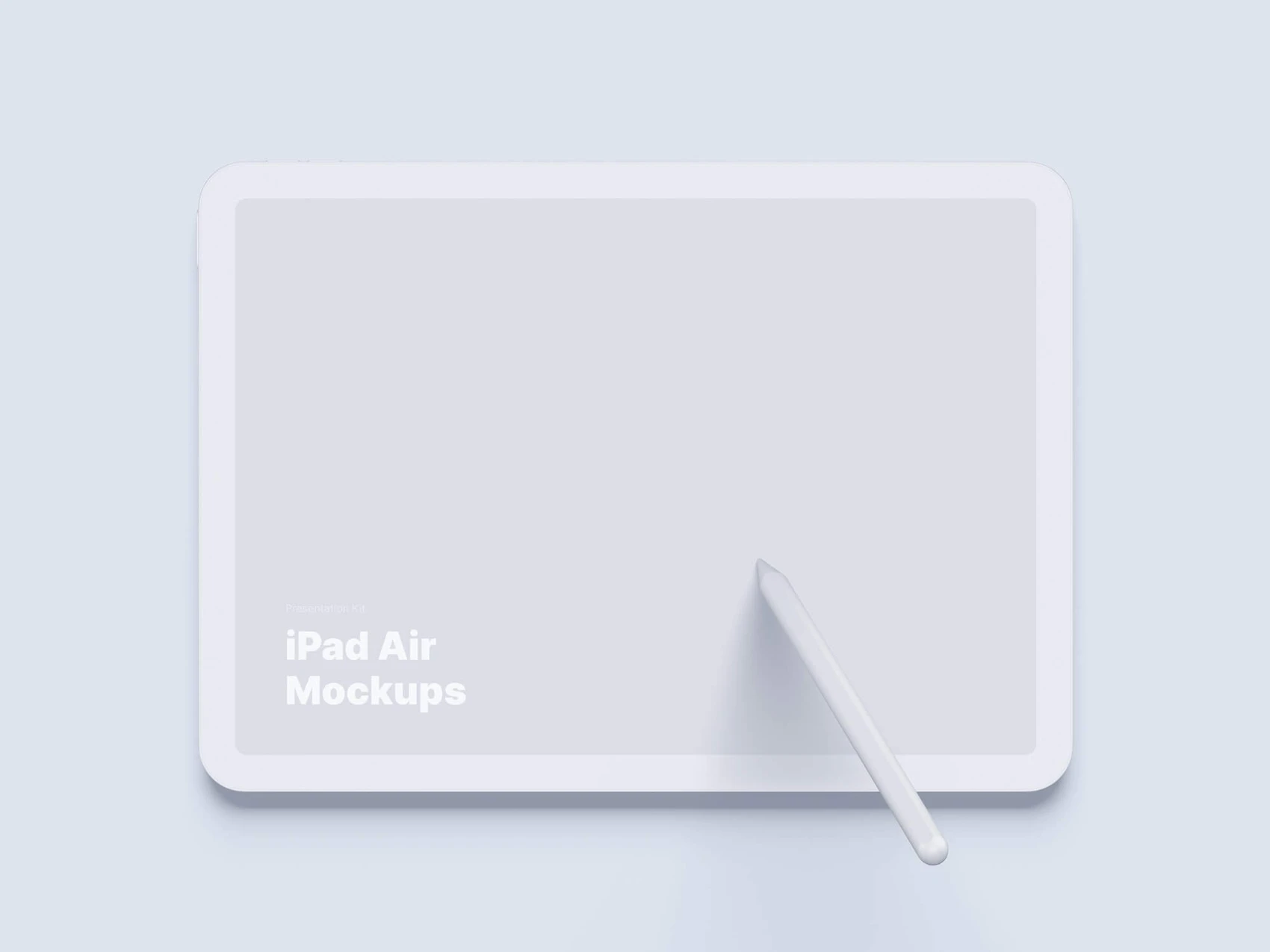 iPad Air (2020) Clay Mockups, 11 1
