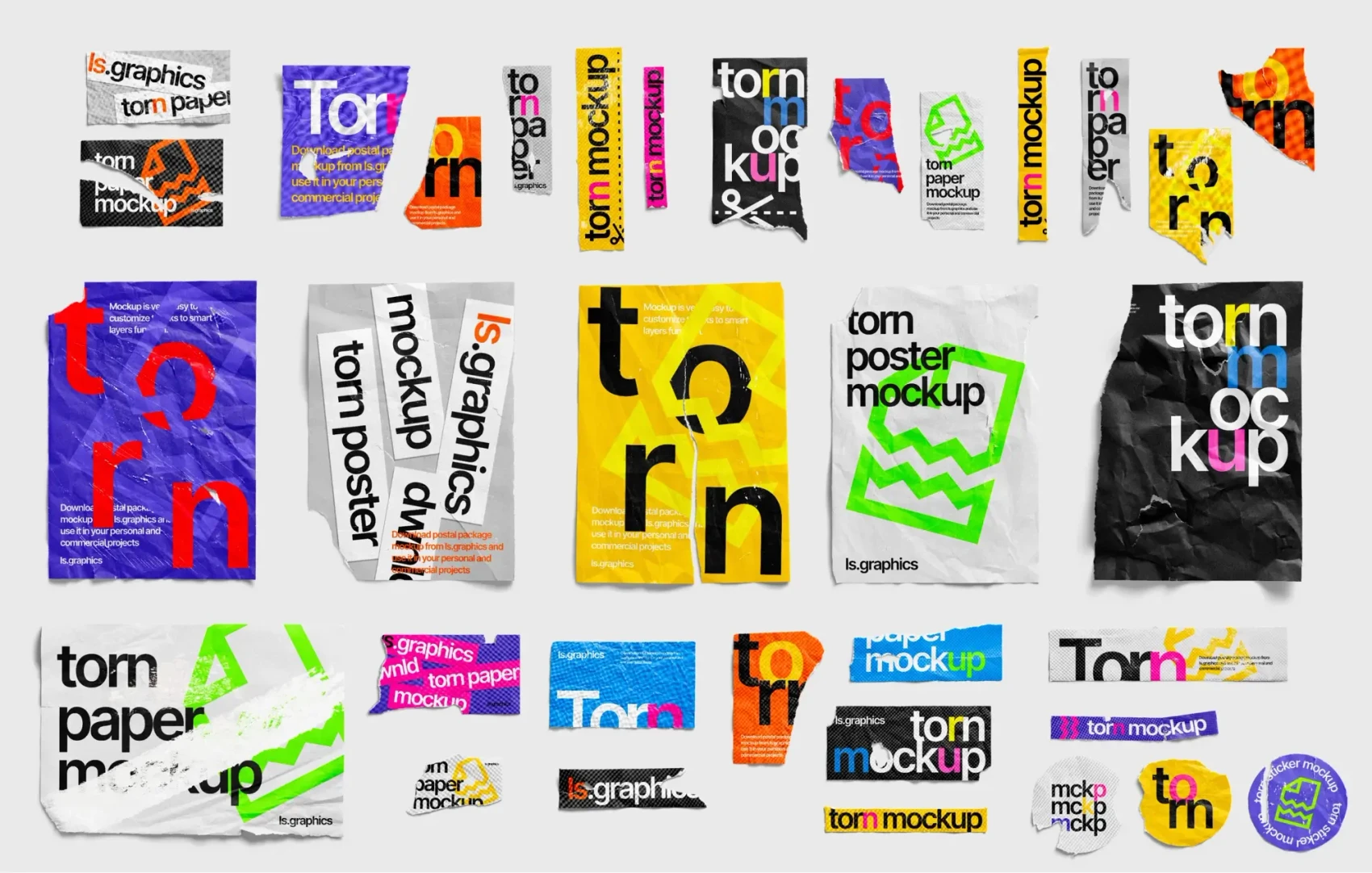 Torn Paper Mockups 6