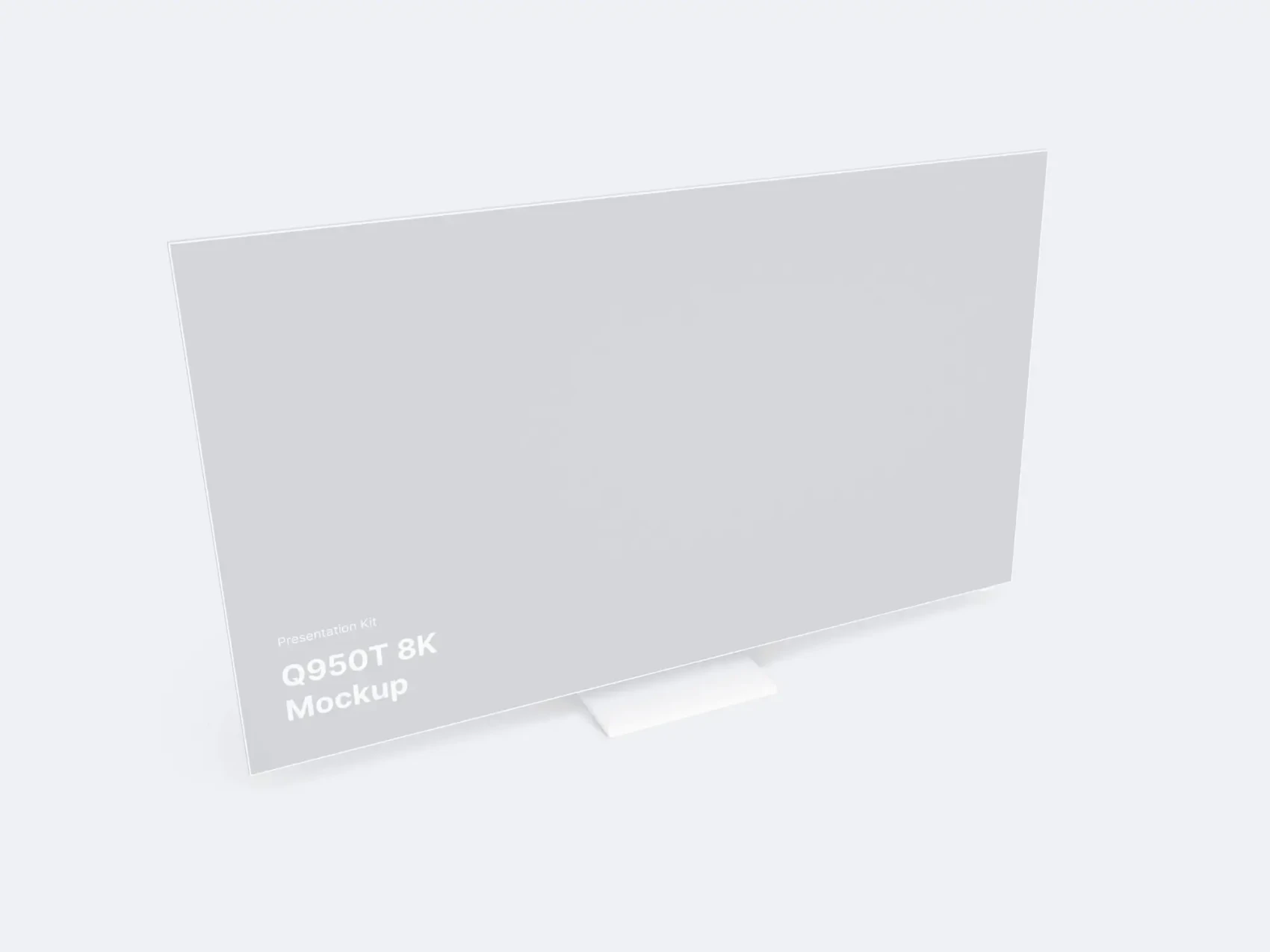 Samsung TV Mockup (Q950T 8K) 34