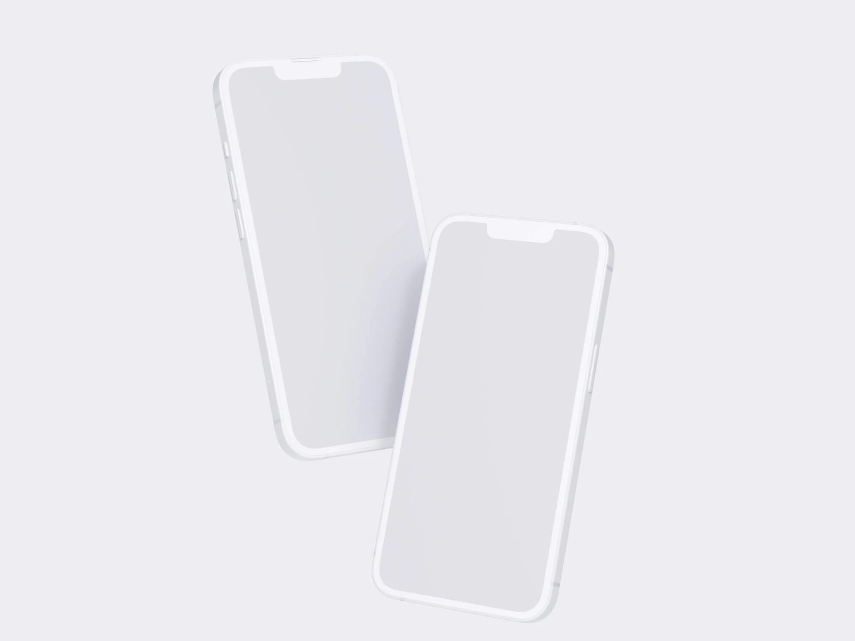 iPhone 13 Clay Mockups, 02 1