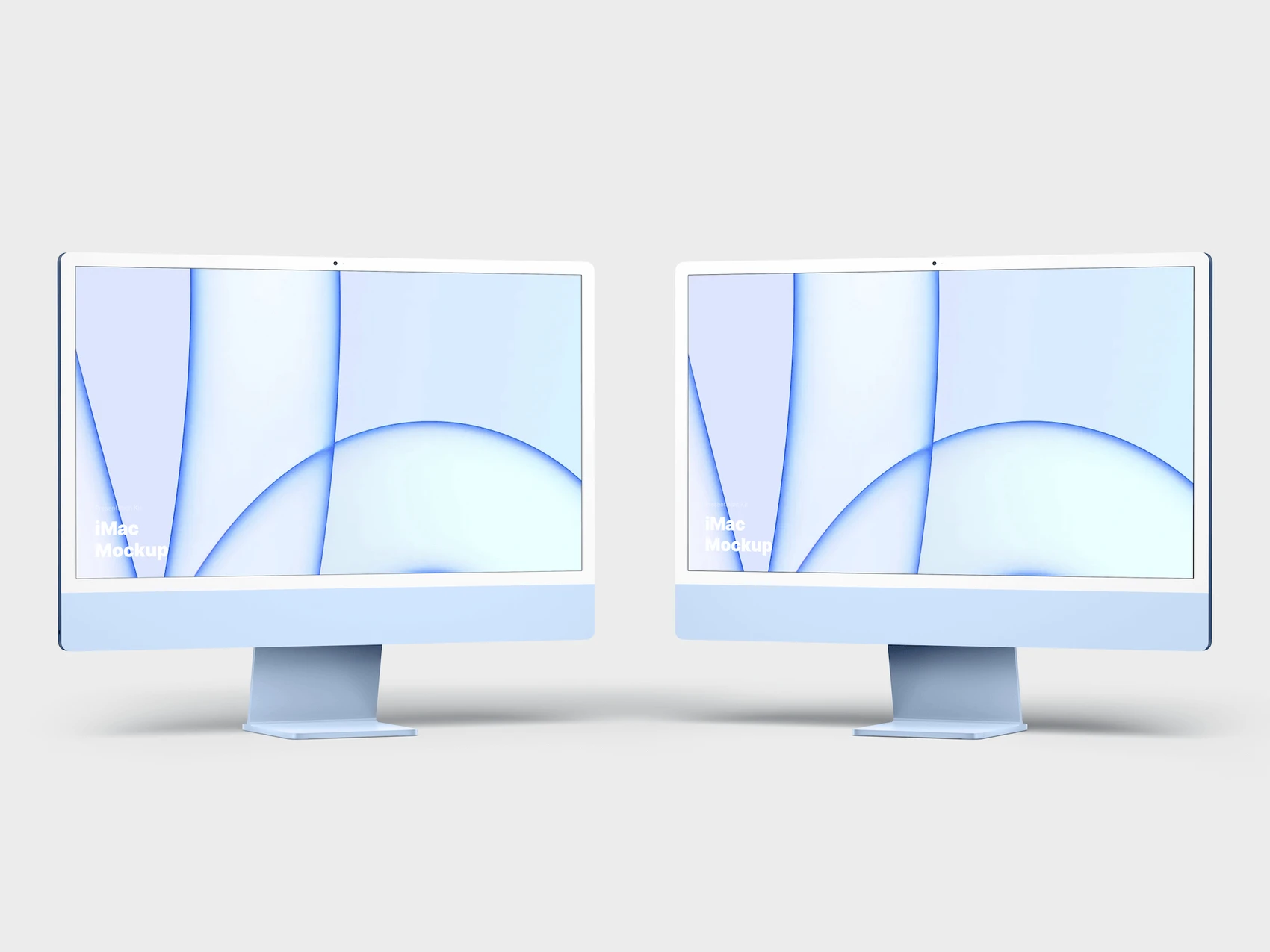 iMac 24-inch Mockups, 09 7